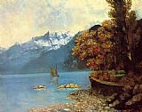 Lake Canvas Paintings - Lake Leman